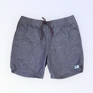 Katin Swim Trunks Shorts Purple Elastic Waist Drawstring Men MEDIUM LINEN COTTON